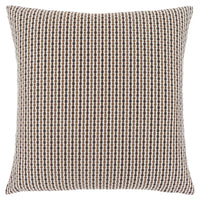 18"x 18" Pillow Light Or Dark Brown Abstract Dot 1pc