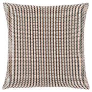 18"x 18" Pillow Light Or Dark Brown Abstract Dot 1pc