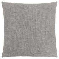 18"x 18" Pillow Patterned Light Grey 1pc