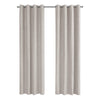 52"x 95" Curtain Panel 2pcs Ivory Room Darkening