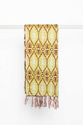 18" x 72" Multi-colored Eclectic, Bohemian, Traditional - Scarf