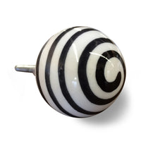 1.5" x 1.5" x 1.5" Ceramic-Metal Multicolor 12 Pack Knob