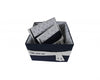 Set of 3 Blue and White Nautical Covered Storage Boxes