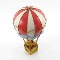 8.5" x 8.5" x 14.5" Vintage Hot Air Balloon