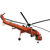 Aerial Crane Lifting Helicopter Sculpture