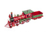 Handmade Metal Christmas Train Model