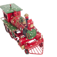 Handmade Metal Christmas Train Model
