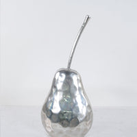 Delicious Hammered Finish Pear Statue