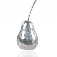 Delicious Hammered Finish Pear Statue