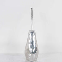 Delicious Hammered Finish Pear Statue