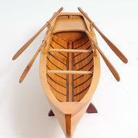 Boston Whitehall Tender Model Boat Sculpture
