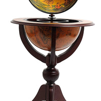 26" x 26" x 45" Globe Bar 3 Legs