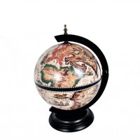 13" x 13" x 20" White Globe 13 inches with Chess Holder
