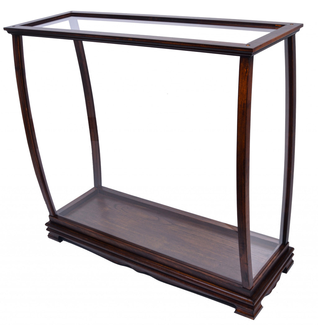 BrownTable Top Display Case Classic