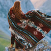 Ultra Soft Southwestern Arrow Handmade Woven Blanket