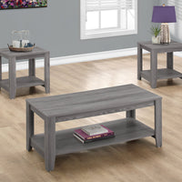 Grey Table Set 3Pcs Set