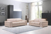 160" X 82" X 66" Beige Sofa Love