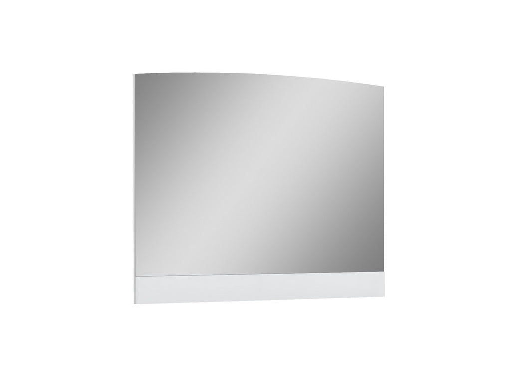 32" X 1.2" X 45 White Mirror