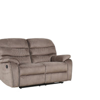 62" X 38" X 40" Light Brown Loveseat