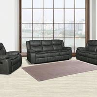 192" X 108" X 120" Gray Sofa Set