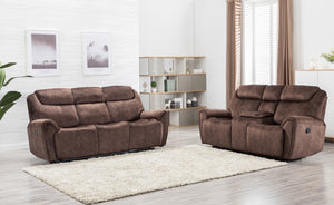 154" X 80" X 80" Brown Sofa Love