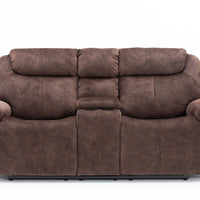 154" X 80" X 80" Brown Sofa Love