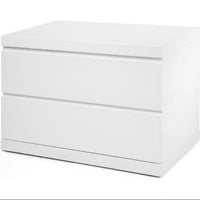 30" X 18" X 20" White Nightstand