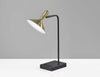 Brass Spotlight Black Metal LED Desk Lamp