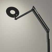 Bendy Black Metal LED Floor Lamp