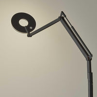 Bendy Black Metal LED Floor Lamp