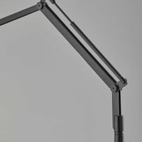 Bendy Black Metal LED Floor Lamp