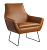 33" X 30.5" X 37" Brown Chair