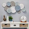 Boho-Inspired Metal Plates Wall Decor