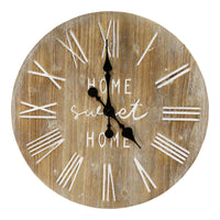 23" Distressed Cozy Wall Clock