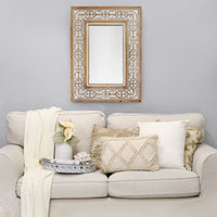 Wood Framed Wall Mirror