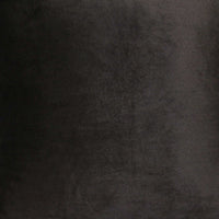 Black Textured Velvet Square Pillow