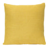 Mustard Yellow Tweed Textured Velvet Square Pillow