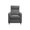 29.52" X 34.64" X 41.7" Dark Grey Fabric Manual Recliner