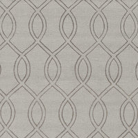 90" X 114" Taupe Polyester Rug