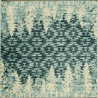 3'x5' Slate Blue Polypropylene Area Rug