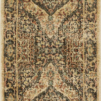 63" X 91" Mocha Polypropylene Rug