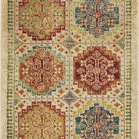 63" X 91" Sand Polypropylene Rug