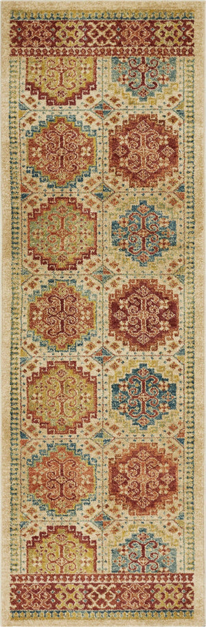 63" X 91" Sand Polypropylene Rug