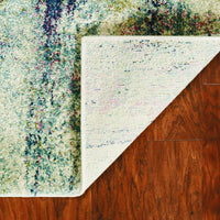 94" X 134" Seafoam Polypropylene Rug