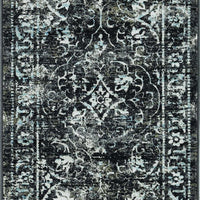 63" X 91" Midnight Polypropylene or Viscose Rug