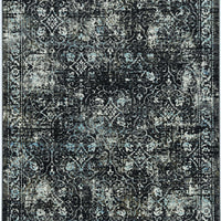 63" X 91" Midnight Polypropylene or Viscose Rug