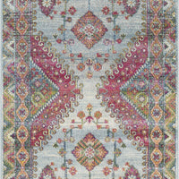 63" X 91" Multi Polypropylene Rug