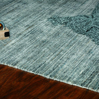 60" X 96" Grey Pet Yarn Rug