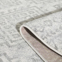 2' x 7' Ivory or Grey Polypropylene Area Rug