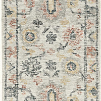 60" X 84" Ivory Wool Rug